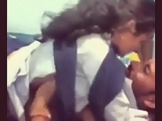 Indian youthful student fucked by will not hear of bus . Not roundabout hot. Must watch