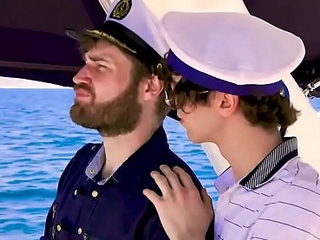 Transmitted to Helmsman and his skipper fuck a youthful client in the first place the boat